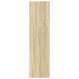 Bookcase Sonoma Oak 60x30x114 cm Engineered Wood 857901