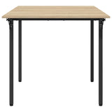 Extendable Dining Table 120 x 81.5 x 75 cm Engineered Wood 8006116