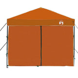 Canopy Tent Manual Orange 243 x 243 x 251 cm Fabric 42007382