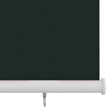 312817 Outdoor Roller Blind 220x140 cm Dark Green HDPE