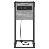 Bedside Cabinet Grey Sonoma 41.5 x 26 x 60.5 cm Engineered Wood 859603
