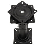 Boat Seat Pedestal with 360&deg Seat Swivel Adjustable Steel 3294943
