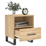 Bedside Cabinet Sonoma Oak 40x35x47.5 cm Engineered Wood 827490