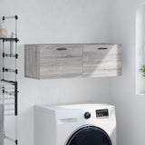 Wall Cabinet Grey Sonoma 100x36.5x35 cm Engineered Wood 830154