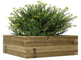 Garden Planter 50x50x23 cm Impregnated Wood Pine 847187