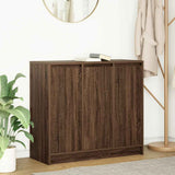 Sideboard Brown Oak 85x34x76 cm Engineered Wood 861631