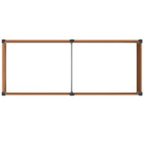 Garden Raised Bed Brown 250 x 100 x 91 cm 42039011
