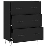 Sideboard Black 69.5x34x90 cm Engineered Wood 827845