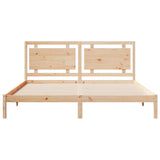 Extra Long Bed Frame without Mattress 180x220 cm Solid Wood 3309205