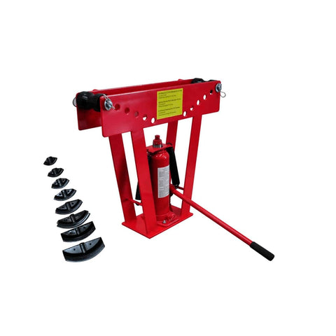 ZNTS 16-Ton Hydraulic Tube Rod Pipe Bender with 8 Dies 140211