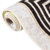 337949 Rug Washable 160x230 cm Light Beige
