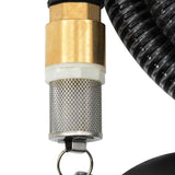 Suction Hose with Brass Connectors Black 1,1" 4 m PVC 151057