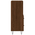 ZNTS Sideboard Brown Oak 34.5x34x90 cm Engineered Wood 828667