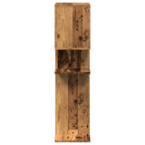 Room Divider Bookcase Old Wood 92x29x112 cm Engineered Wood 858127