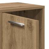 Bookshelf Artisan Oak 90x28x90 cm Engineered Wood 856059