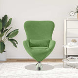 Egg Chair Light Green 63 x 73 x 90 cm Velvet 42002727