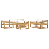 Outdoor Sofa Set 6 pcs White 3386058