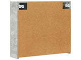Bathroom Mirror Cabinet Concrete Grey 60 x 14.5 x 70 cm 889058