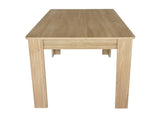 4 Seater Dining room table, MDF Wood Rectangle Modern Dining,Room Furniture Unit, Small N606P272566E