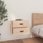 ZNTS Wall-mounted Bedside Cabinet 50x36x40 cm 820976