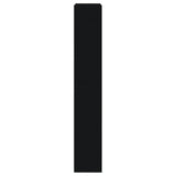 Shoe Cabinet Black 60x21x125.5 cm Engineered Wood 839897