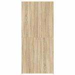 Shoe Cabinet with Door Brown 80 x 35.5 x 180 cm Engineered wood 3333838