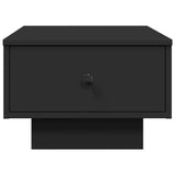 Coffee Table Black 60x45x31 cm Engineered Wood 848081