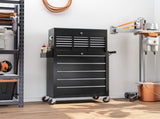 14 Drawer, Two-Part Tool Storage Chest on Wheels - Black T3398P376749