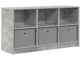 Sideboard with Drawer Concrete Grey 88.5 x 27.5 x 63.5 cm 8000511