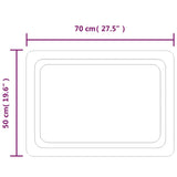 LED Bathroom Mirror 50x70 cm 3154093