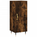 Sideboard Smoked Oak 34.5x34x90 cm Engineered Wood 828521