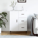 Sideboard White 69.5x34x90 cm Engineered Wood 827932