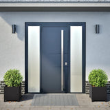 Garden Planters 2 pcs Black 40x40x40 cm Steel 851200