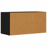 TV Cabinet Black 80 x 35 x 40 cm Engineered Wood 891275