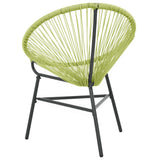 Acapulco Chair Green Polyethylene rattan, powder-coated steel 313141