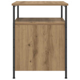 Bedside Cabinet Artisan Oak 44x45x60 cm Engineered Wood 857256