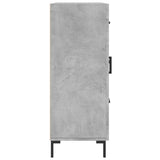 Sideboard Concrete Grey 69.5x34x90 cm Engineered Wood 828048