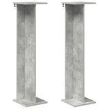Plant Stand 2 pcs Concrete Grey 25 x 25.5 x 100.5 cm 899633