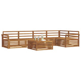 Outdoor Sofa Set 6 pcs Natural 3373499