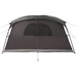 Tunnel Tent Brown Grey 366 x 244 x 198 cm Polyester and Steel 42029016