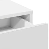Dressing Table White 50 x 41 x 135 cm Engineered Wood 865091