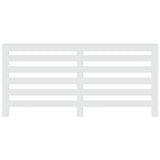 ZNTS Radiator Cover White 175x20x82 cm Engineered Wood 852708