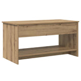 Coffee Table Artisan Oak 80 x 50.5 x 41.5 cm Engineered Wood 879451