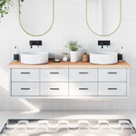 Bathroom Countertop 180x50x cm Untreated Solid Wood 3156070
