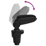 Car Armrest Black 14x35x cm ABS 154669