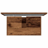 2 Piece Bathroom Furniture Set Old Wood Engineered Wood 856067