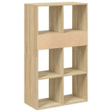 Book Cabinet Sonoma Oak 66x31x112 cm Engineered Wood 860303