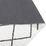 Kitchen Rug White 300 x 60 cm Velvet 42013424