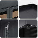Wheelie Bin Storage for 2 Bins Anthracite 136 x 77.5 x 121.5 cm 3394773