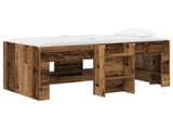 Kids'High Bed Frame 2 pcs Old Wood 163 x 101.1 x 68.5 cm 3422577